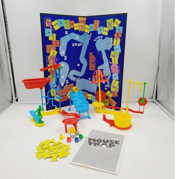 1986 Mouse Trap Game by Milton Bradley VGC, **100% COMPLETE** - Picture 2 of 12
